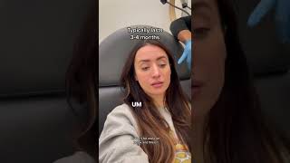 Botox brow lift how to fix low eye brows nonsurgical brow lift arched brow fox eyes ginillenp [upl. by Yarised]