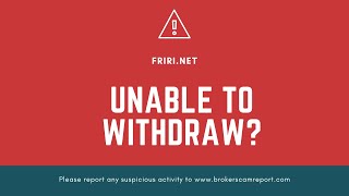 fririnet Review Unable to Withdraw Issue [upl. by Mikah182]