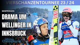 Skispringen Vierschanzentournee Innsbruck 2024 [upl. by Ivar]