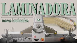 Cómo usar una Laminadora para Masas Laminadas [upl. by Wilcox757]