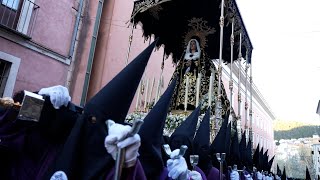 Las Turbas de Cuenca acompañan al Jesús Nazareno este Viernes Santo [upl. by Ailefo]