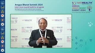 Thought Leader Mr Anjan Bose at NATHEALTH Annual Summit 2024 [upl. by Bette381]