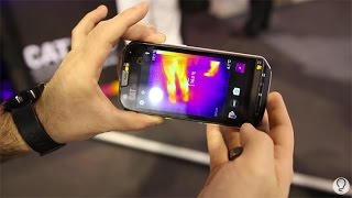 Cat S60  Câmara térmica  Handson  Rápida review Português [upl. by Nort]