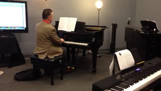 Christopher Norton playing Latin Lament from Connections 8 [upl. by Ahsinrac]