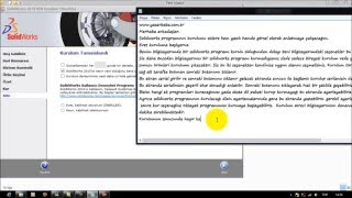 Soliworks Kurulumu [upl. by Ahtabbat]