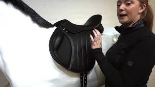 GFS Premier Jump Saddle Product Video [upl. by Nissa]