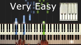 Für Elise  Piano Tutorial Easy  How to play Für Elise synthesia [upl. by Ynnek]