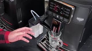 How to Make Milk Drinks on Gaggia Cadorna Espresso Machines [upl. by Stuckey]