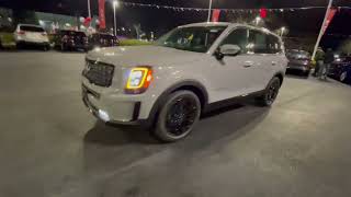 Kia Telluride wolf grey color at night [upl. by Abran]