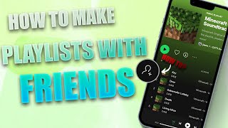 How to make a Collaborative Playlist on Spotify 2024  Easy amp Simple [upl. by Asiuol218]