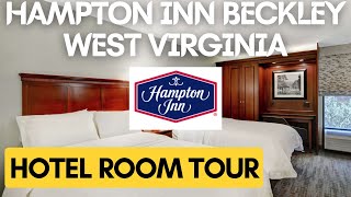 Hampton Inn Beckley West Virginia ROOM TOUR [upl. by Goff]