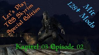 Die Feuerprobe tödliche Fallen und die Geister die ich rief Lets Play Skyrim SE  s03e02 3 [upl. by Haley]