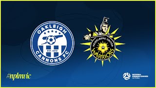 2024 NPLMVIC Round 15 Oakleigh Cannons FC v Heidelberg United FC [upl. by Tallu]