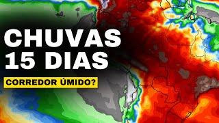 PREVISÃO 15 DIAS DIA A DIA MODELO CANADENSE ESTÁ ÍMPRESSIONANDO NO VOLUME DE CHUVA [upl. by Annayi]