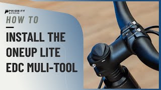 How To install the Oneup Lite EDC MuliTool on Priority Bikes [upl. by Lennor]