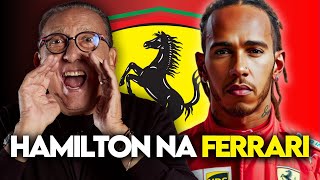 HAMILTON NA FERRARI  Galvão Bueno comenta [upl. by Efeek]