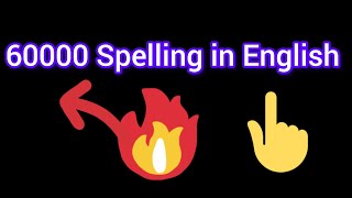 60000 Spelling in EnglishHow to Write 60000 in Words [upl. by Ahsyek]