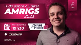 Edital AMRIGS 2023 SAIU Fique por dentro de tudo [upl. by Hogue]