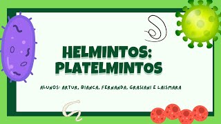 Helmintos platelmintos de vida livre [upl. by Eimma281]