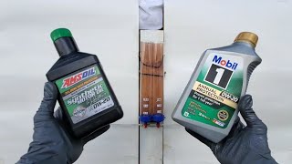 DO NOT USE this engine oil Amsoil signature series or Mobil 1 [upl. by Hairas]