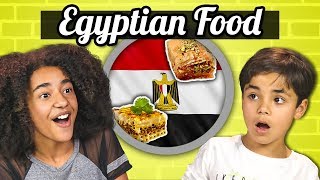 KIDS EAT EGYPTIAN FOOD  Kids Vs Food [upl. by Mastic]