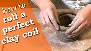 How to Roll a Clay Coil [upl. by Astto468]