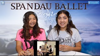 Two Girls React To Spandau Ballet  Gold HD Remastered [upl. by Beker]