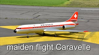 C A R A V E L L E RC Airliner scale 110 Emil Giezendanner [upl. by Ecart307]