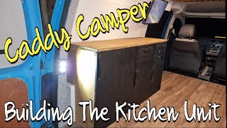 Caddy Camper Pt7  Building The Kitchen Unit [upl. by Albion295]