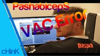 CSGO  PashaBiceps VAC Error [upl. by Jair297]