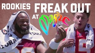 Rookies FREAK OUT At Magic  NFL [upl. by Fallon]