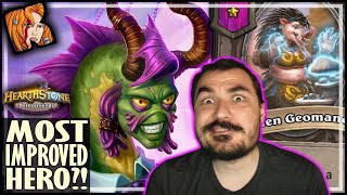 SHUDDERWOCK  MOST IMPROVED  Hearthstone Battlegrounds [upl. by Laeno679]