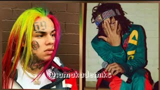 Tekashi 69 goes off on Trippie Redd for snitching after Trippie was allegedly jumped [upl. by Jonette]