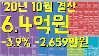 ‘20년 10월 주식투자 결산 39 2659만원  미국주식 추가 매수 종목 [upl. by Acinhoj]