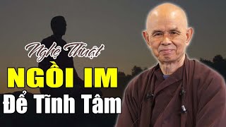 NGHỆ THUẬT NGỒI ĐỂ TĨNH TÂM TRÍ TUỆ Sinh Ra Từ Đây  Thầy Thích Nhất Hạnh [upl. by Sdlonyer]