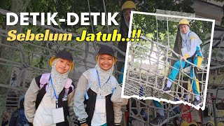 Aqilla Hampir Jatuh Kakinya Kejeblos Saat Outbound  Field Trip Part 1 🤣 Aqillas Diary [upl. by Ykcin]