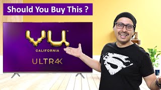 VU Ultra 4K TV  All the Details  VU Ultra 4K TV vs VU Premium TV  Should You buy VU Ultra 4K TV [upl. by Shum]