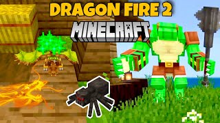 Minecraft DRAGON FIRE MOD Heres What Happened [upl. by Eben]