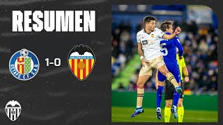 RESUMEN GETAFE CF  VALENCIA CF 10 [upl. by Anikram]