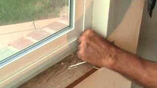 How to remove caulking around a window frame [upl. by Teillo176]