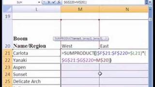 Excel Statistics 17 Categorical Cross Tabulation with Formulas [upl. by Krenn]