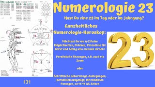 Numerologie 23 [upl. by Ddene177]