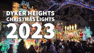 Dyker Heights Christmas Lights 2023 in 1 minute [upl. by Anatnahs]