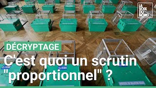 Législatives 2022  la proportionnelle cest quoi et pourquoi certains la réclament [upl. by Edahc]