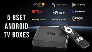 Top 5 Best Android TV Box for 2025  Smart TV Box [upl. by Bubb562]