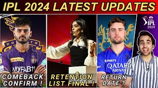 IPL 2025 Mega Auction Update😲 Nitish Rana Return Final🔥  MI vs RCB Playing 11 Changes  KKR [upl. by Morice918]