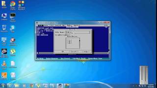 How to save qbasic program as a text file and copy in MS word [upl. by Kirsch]