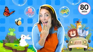 Toddler Learning Video  Animals  Songs Counting Phonics Colours Patterns  Sea Safari amp Garden [upl. by Nawuj]