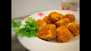 Paneer Poppers  Crispy Paneer  Kids Snacks  Paneer Recipes [upl. by Daphna]