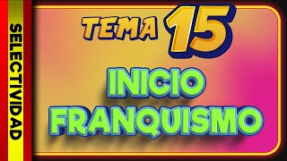 🇪🇸 El primer franquismo 19391959🌐 HISTORIA de ESPAÑA [upl. by Ycats]